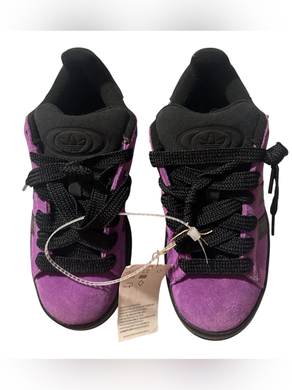 Adidas Originals- Junior Campus Sneakers in purple and Black